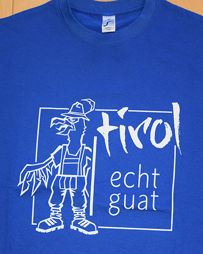 He.-Shirt "Tirol - echt guad"